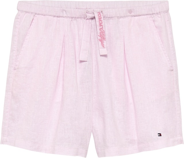 Tommy Hilfiger Shorts »PULL ON LINEN SHORT« Kinder bis 16 Jahre, sommerlicher Leinen-Mix