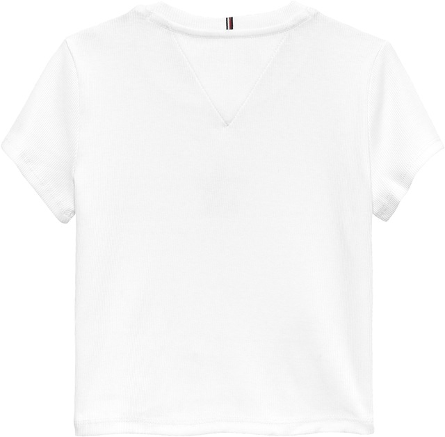 Tommy Hilfiger T-Shirt »STAR FLAG TEE SHORT SLEEVE« Kinder bis 16 Jahre, Logo mit Strass-Steinen