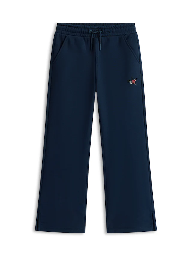 Tommy Hilfiger Jogginghose »STAR SWEATPANT« Kinder bis 16 Jahre, mit Strass-Label, loose fit