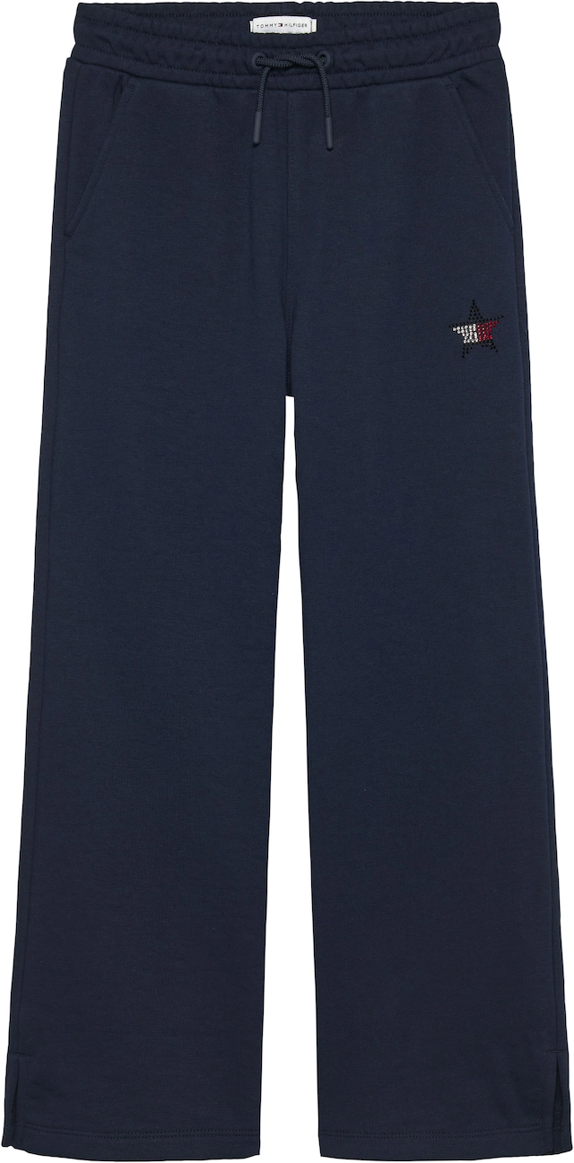 Tommy Hilfiger Jogginghose »STAR SWEATPANT« Kinder bis 16 Jahre, mit Strass-Label, loose fit