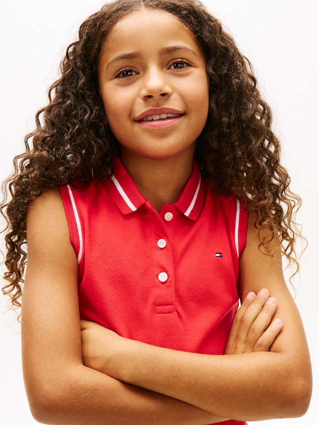 Tommy Hilfiger Poloshirt »CLASSIC POLO SLEEVELESS« Kinder bis 16 Jahre, ärmellos, regular fit