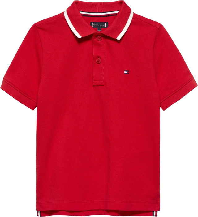 Tommy Hilfiger Poloshirt »LB TAKE IT EASY GRAPHIC POLO SHORT SLEEVE« Kinder bis 16 Jahre, Backprint, regular fit