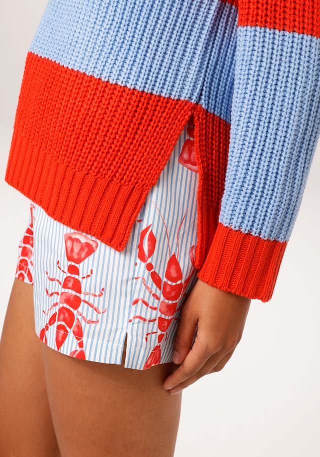 Aniston CASUAL Strickpullover im Colorblocking mit breiten Streifen