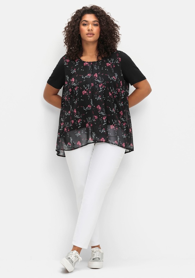 Sheego Blusenshirt »Blusenshirt« 1 tlg.