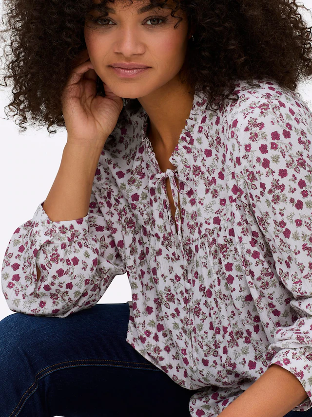 Sheego Druckbluse