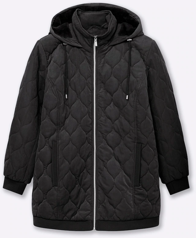 Sheego Blouson mit Kapuze