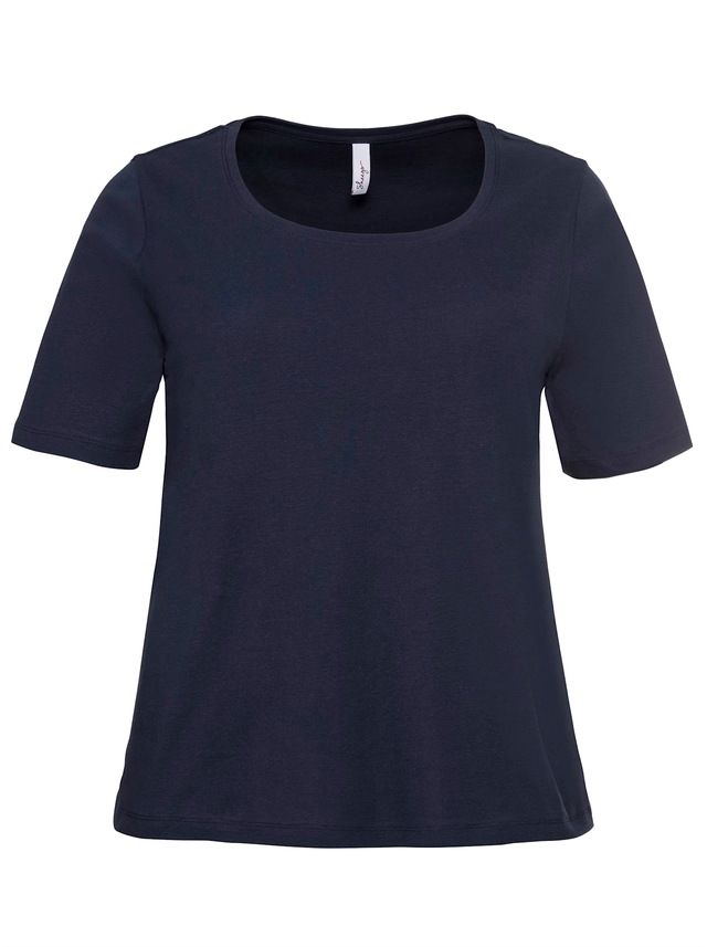 Sheego Kurzarmshirt »T-Shirt« 1 Stk.