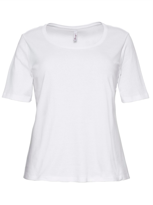 Sheego Kurzarmshirt »T-Shirt« 1 Stk.