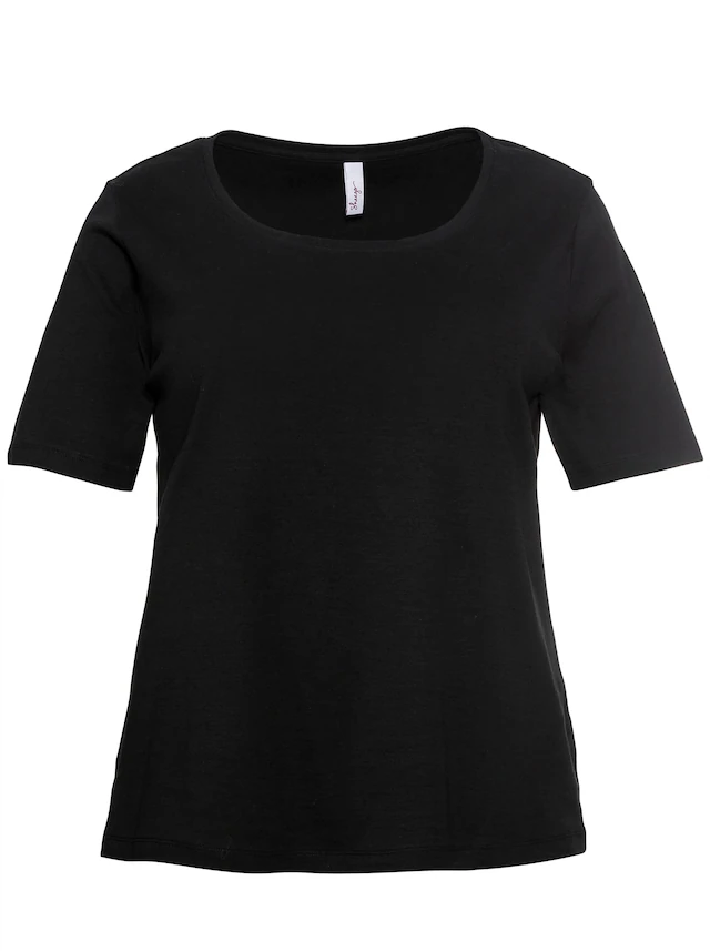 Sheego Kurzarmshirt »T-Shirt« 1 Stk.