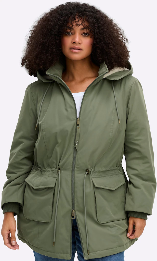 Sheego Parka mit Kapuze