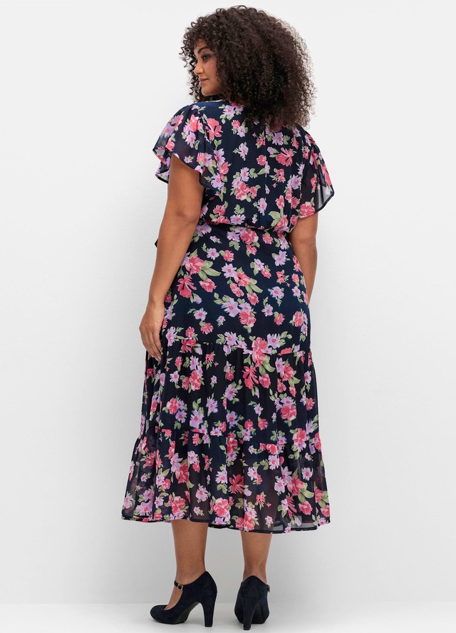 sheego by Joe Browns Chiffonkleid »Chiffonkleid«
