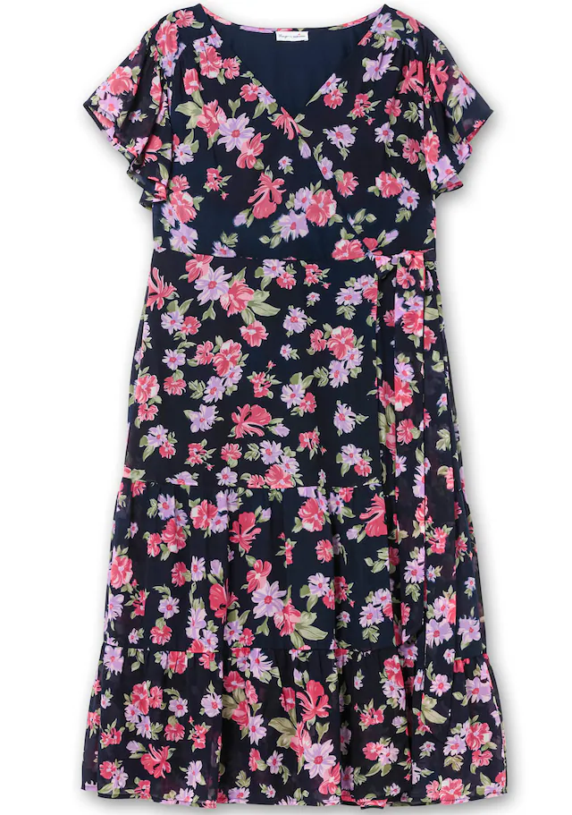 sheego by Joe Browns Chiffonkleid »Chiffonkleid«