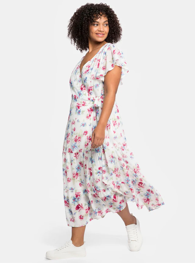 sheego by Joe Browns Chiffonkleid »Chiffonkleid«
