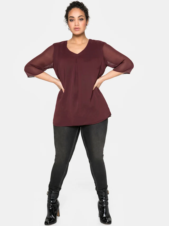 Sheego Longbluse
