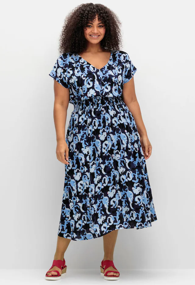 Sheego Druckkleid »Druckkleid«