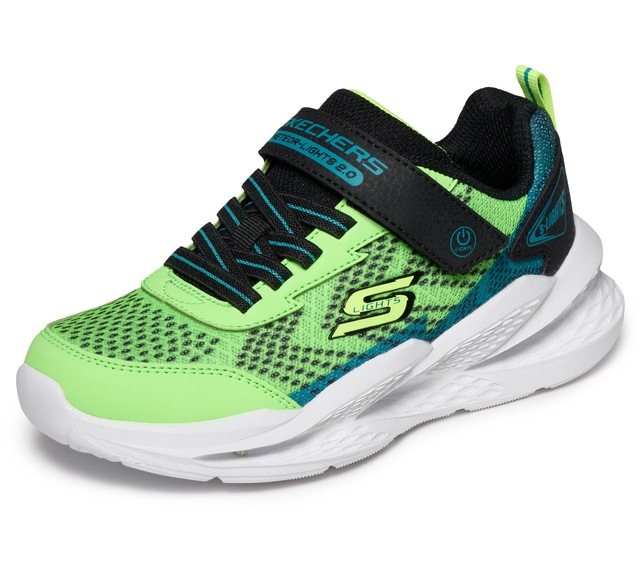 Skechers Sneaker »SKECHERS METEOR-LIGHTS 2.0« Sportschuh mit Klett, Größenschablone zum Download