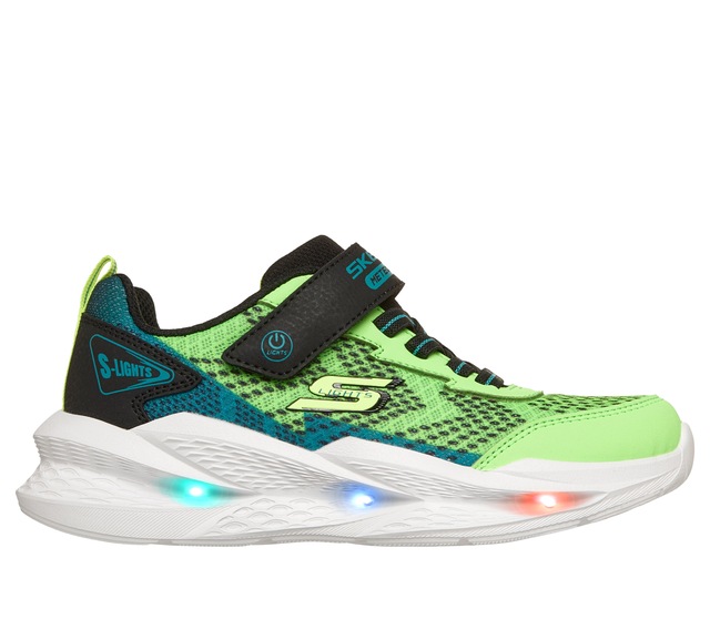 Skechers Sneaker »SKECHERS METEOR-LIGHTS 2.0« Sportschuh mit Klett, Größenschablone zum Download