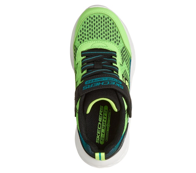 Skechers Sneaker »SKECHERS METEOR-LIGHTS 2.0« Sportschuh mit Klett, Größenschablone zum Download