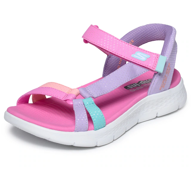 Skechers Sandale »GO WALK FLEX SANDAL« Sommerschuh mit Klettverschluss, Größenschablone zum Download