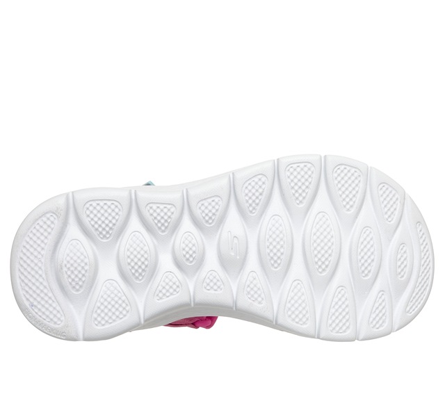 Skechers Sandale »GO WALK FLEX SANDAL« Sommerschuh mit Klettverschluss, Größenschablone zum Download