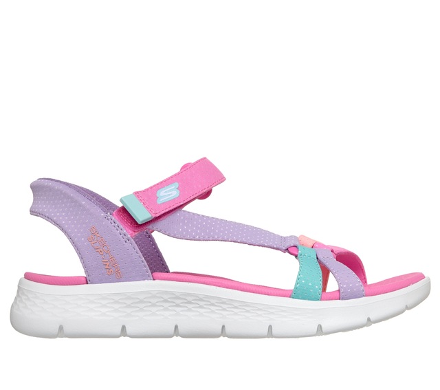 Skechers Sandale »GO WALK FLEX SANDAL« Sommerschuh mit Klettverschluss, Größenschablone zum Download