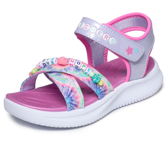 Skechers Sandale »JUMPSTERS SANDAL« Sommerschuh mit Klettverschluss, Größenschablone zum Download