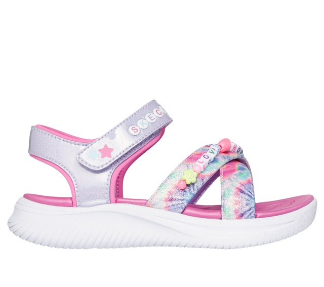 Skechers Sandale »JUMPSTERS SANDAL« Sommerschuh mit Klettverschluss, Größenschablone zum Download