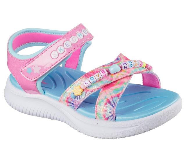 Skechers Sandale »JUMPSTERS SANDAL« Sommerschuh mit Klettverschluss, Größenschablone zum Download
