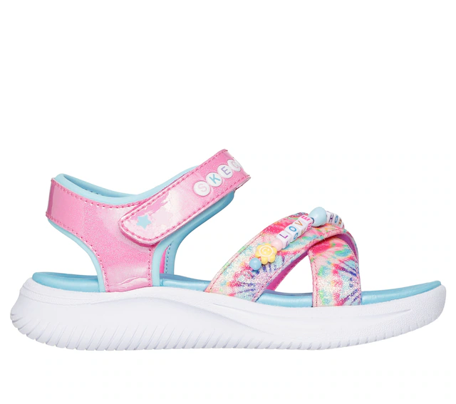 Skechers Sandale »JUMPSTERS SANDAL« Sommerschuh mit Klettverschluss, Größenschablone zum Download