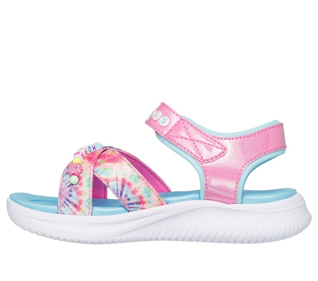 Skechers Sandale »JUMPSTERS SANDAL« Sommerschuh mit Klettverschluss, Größenschablone zum Download
