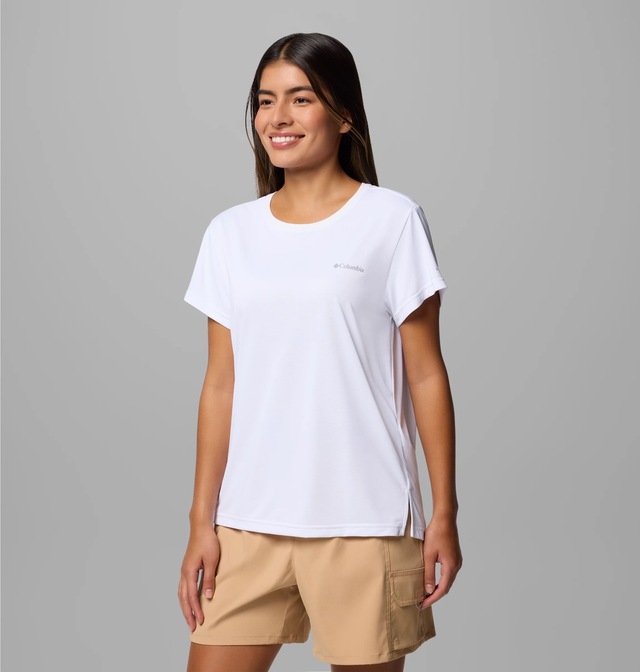 Columbia Funktionsshirt Kurzarm-Design, sportliche Passform, aus Polyester