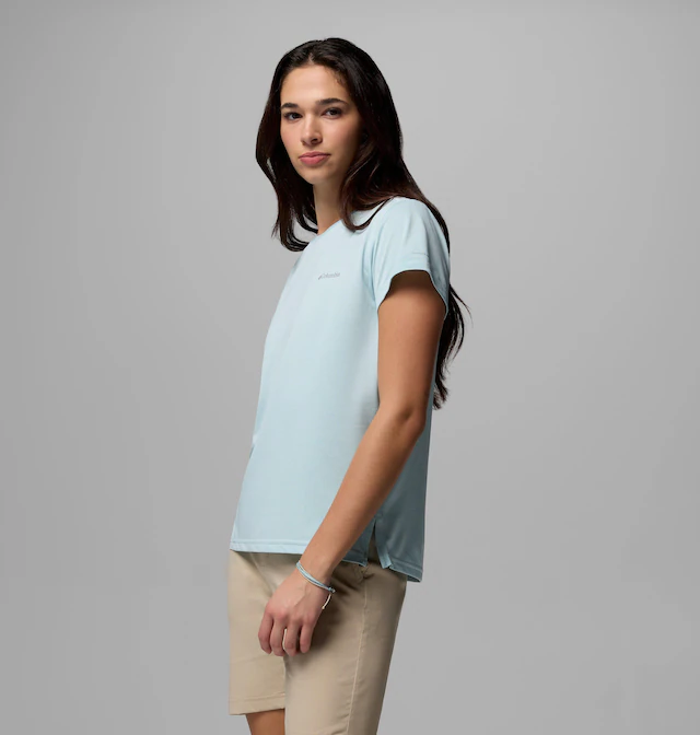 Columbia Funktionsshirt Kurzarm-Design, sportliche Passform, aus Polyester