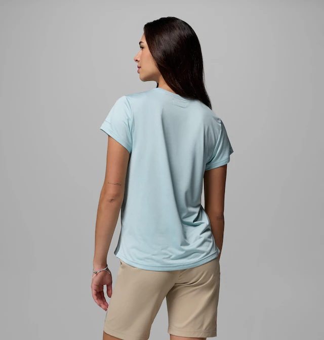 Columbia Funktionsshirt Kurzarm-Design, sportliche Passform, aus Polyester