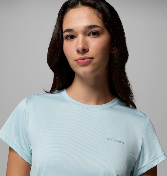 Columbia Funktionsshirt Kurzarm-Design, sportliche Passform, aus Polyester