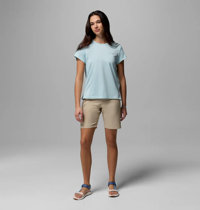 Columbia Funktionsshirt Kurzarm-Design, sportliche Passform, aus Polyester