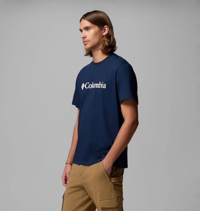 Columbia T-Shirt »CSC Basic Logo Tee« Kurzarm, mit Rundhalsausschnitt, aus Baumwolle, sportliche Passform