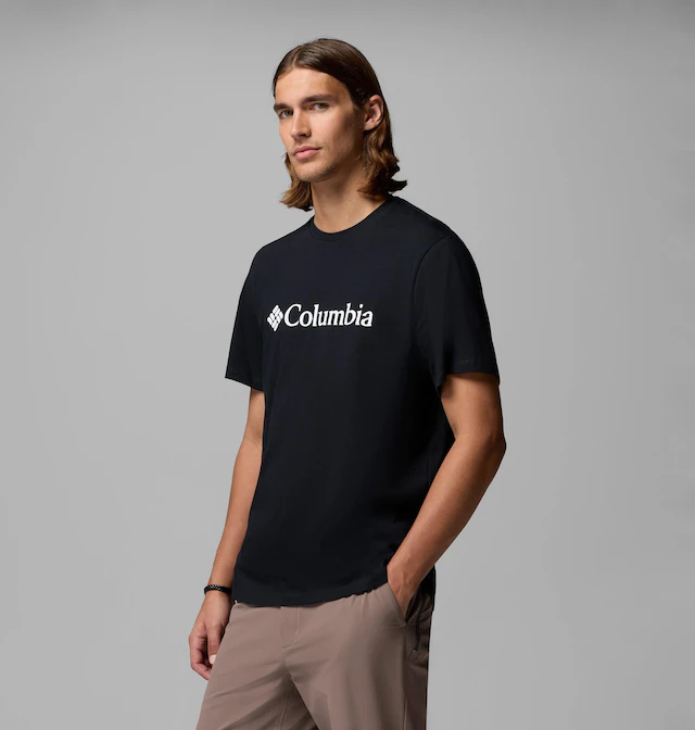 Columbia T-Shirt »CSC Basic Logo Tee« Kurzarm, mit Rundhalsausschnitt, aus Baumwolle, sportliche Passform