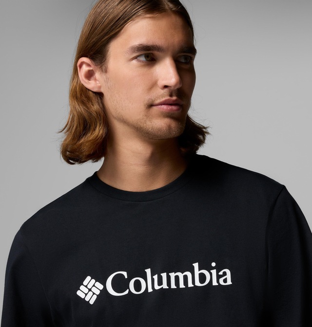 Columbia T-Shirt »CSC Basic Logo Tee« Kurzarm, mit Rundhalsausschnitt, aus Baumwolle, sportliche Passform