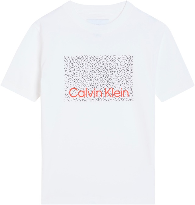 Calvin Klein Jeans T-Shirt »PERFORATION T-SHIRT« Regular fit für Kinder mit Markenprint
