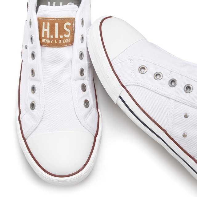 H.I.S Sneaker »Textilschuh, Stoffschuh, Turnschuh, Halbschuh, Freizeitschuh, Slipper« NEU Slip-On-Sneaker aus weichem Textilmaterial, Unisex