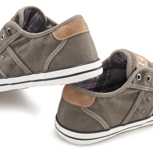 H.I.S Sneaker »Textilschuh, Stoffschuh, Turnschuh, Halbschuh, Freizeitschuh, Slipper« NEU Slip-On-Sneaker aus weichem Textilmaterial, Unisex