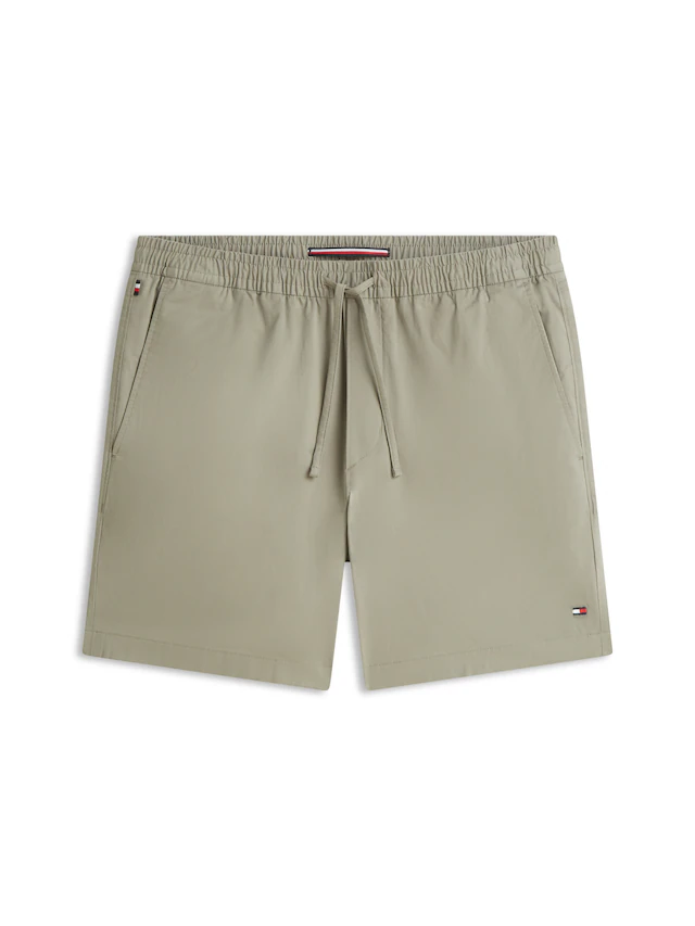 Tommy Hilfiger Shorts »DOVER POPLIN« aus Paper-Touch-Baumwolle, elastischer Bund