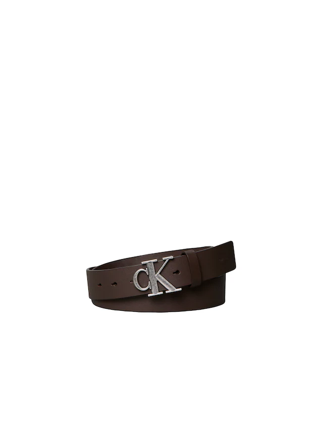 Calvin Klein Ledergürtel »CK BUCKLE SMOOTH 35MM« Größenverstellbar mit Metallschließe
