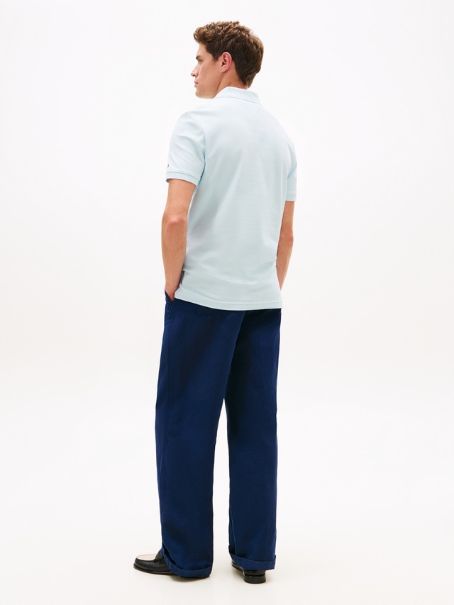 Tommy Hilfiger Poloshirt »TH SCRIPT REGULAR« aus Piqué mit Logo