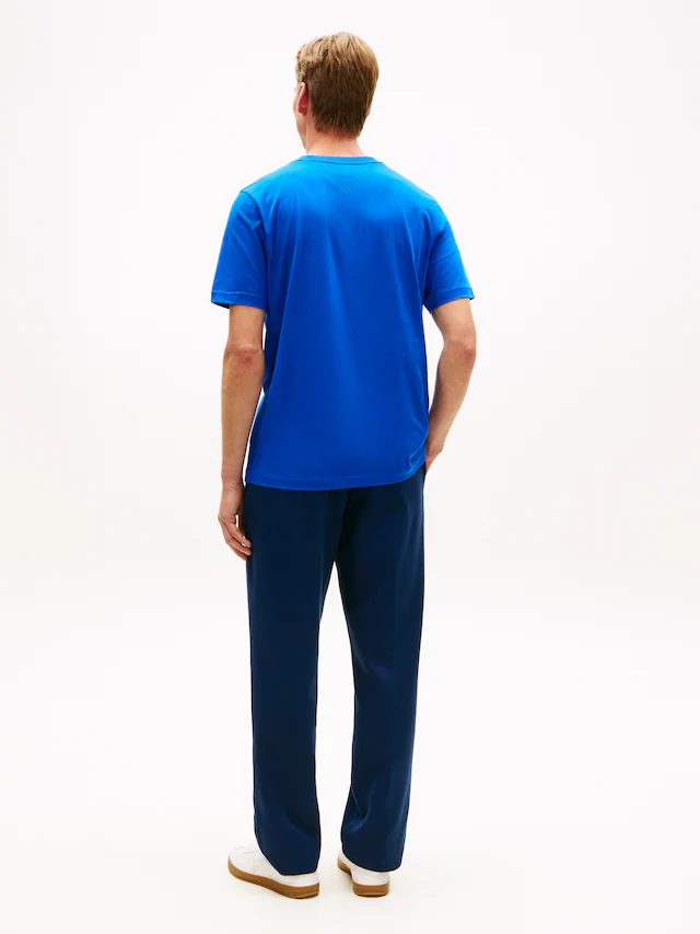Tommy Hilfiger T-Shirt »BRAND LOVE TEXT BOX« regular fit, gerippter Rundhals