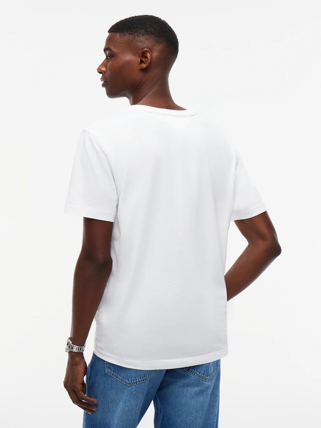 Tommy Hilfiger T-Shirt »BRAND LOVE TEXT STACK« Regular fit mit Rundhalsausschnitt