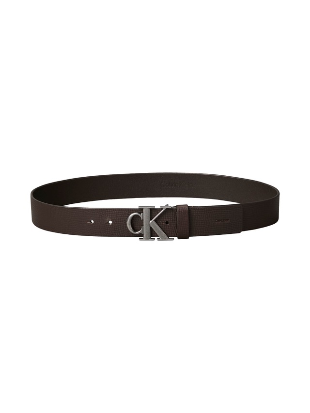 Calvin Klein Ledergürtel »CK BUCKLE 40MM FIXED« Größenverstellbar mit Metallschließe