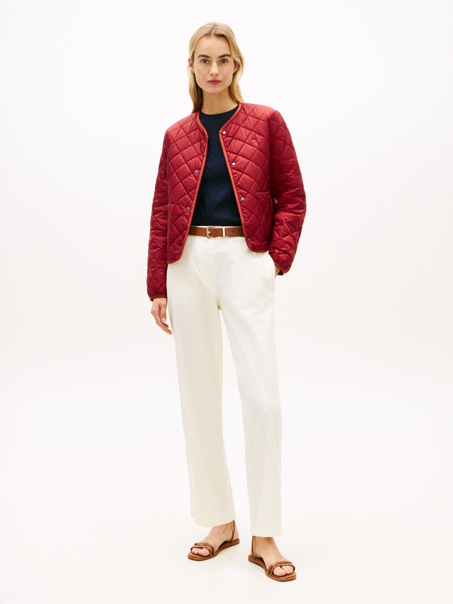 Tommy Hilfiger Chinohose »CO GMD SLIM STRAIGHT CHINO« mit mittlerer Leibhöhe