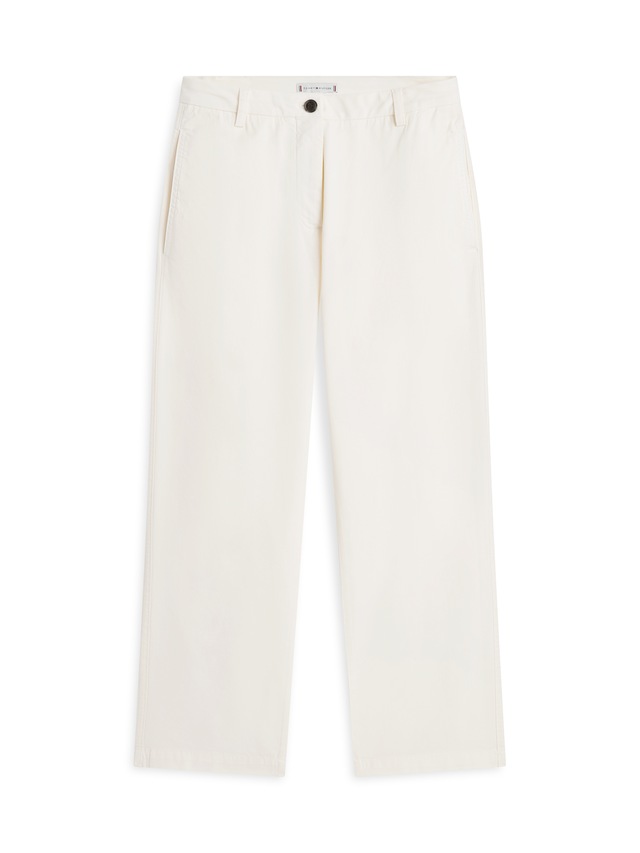 Tommy Hilfiger Chinohose »CO GMD SLIM STRAIGHT CHINO« mit mittlerer Leibhöhe