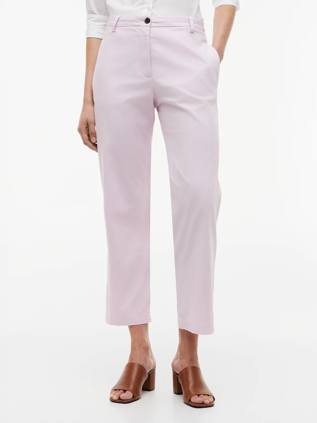 Tommy Hilfiger Chinohose »CO GMD SLIM STRAIGHT CHINO« mit mittlerer Leibhöhe